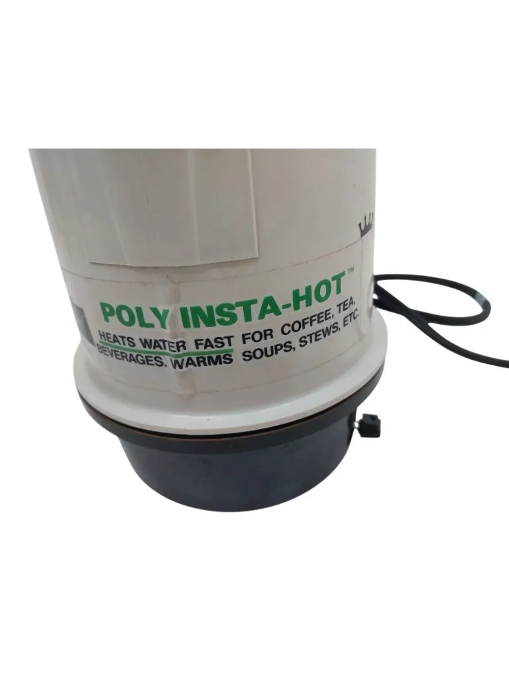 Vintage Regal Poly Insta-Hot Electric Water Heater 5 Cup Capacity with Manual